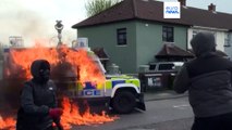 Nordirland: Ausschreitungen in Londonderry vor Bidens Belfast-Besuch