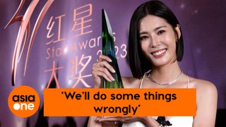 Star Awards 2023: Carrie Wong explains self-hate mentioned in her acceptance speech