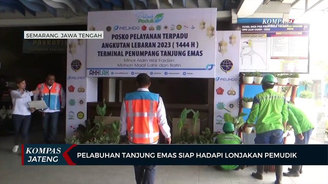 Pelabuhan Tanjung Emas Semarang Siap Hadapi Lonjakan Pemudik