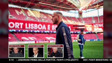 La notte di Benfica-Inter ▷ "I portoghesi sono a livello del Napoli"