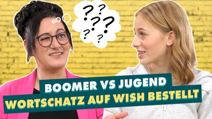 Boomer vs. Jugend- Wörter erraten mit Silke und Emma