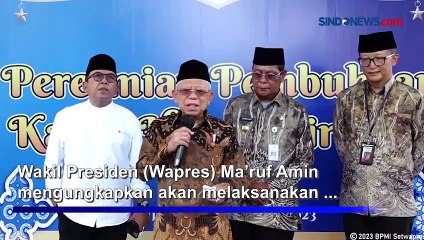 Idul Fitri 1444H, Wapres Ma’ruf Amin Laksanakan Salat Ied di Masjid Istiqlal