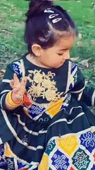 Cute baby doll in frock#short#shorts#baby