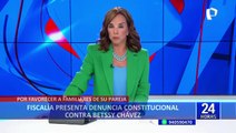 Betssy Chávez: Fiscalía de la Nación presentó denuncia constitucional contra exministra