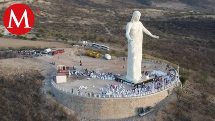 Inauguran Cristo de la Paz en Zacatecas; es el más grande de América Latina