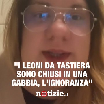 I leoni da tastiera sono chiusi in una gabbia, l'ignoranza