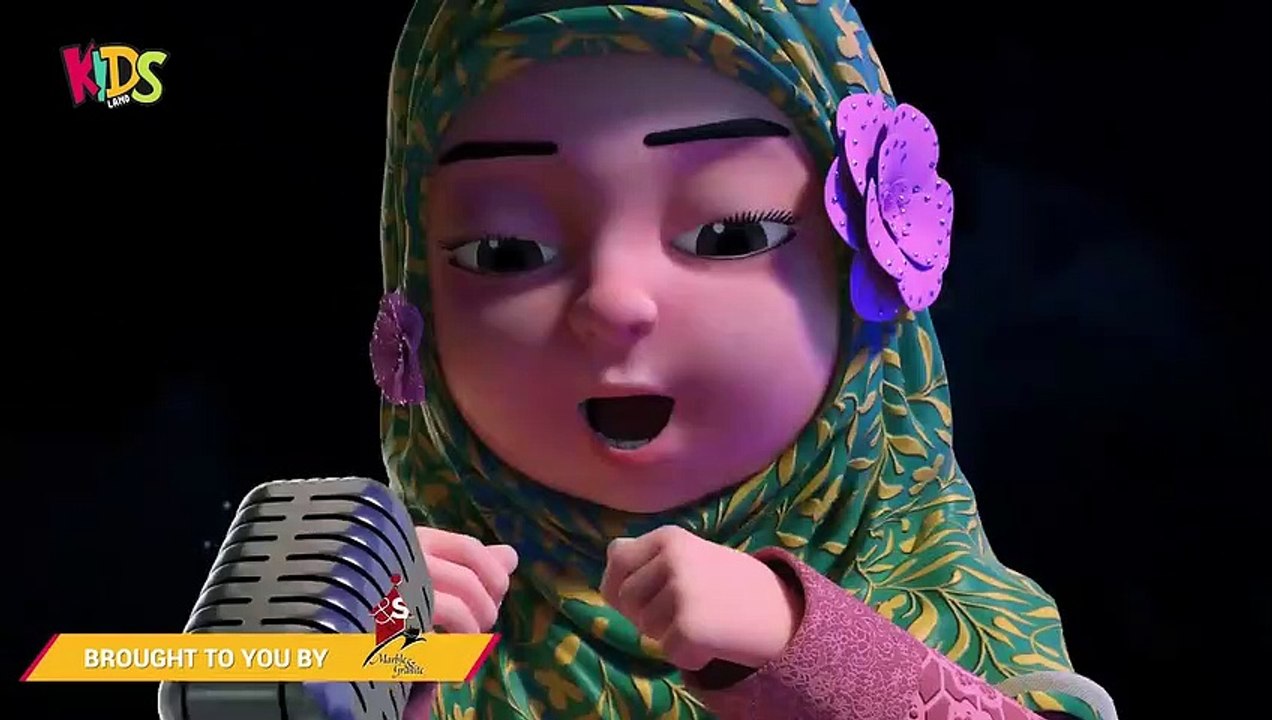 Qaseeda Burda Shareef  Ghulam Rasool Aur Kaneez Fatima  New RabiulAwal Naat 2022  Special Cartoon |  kidsland
