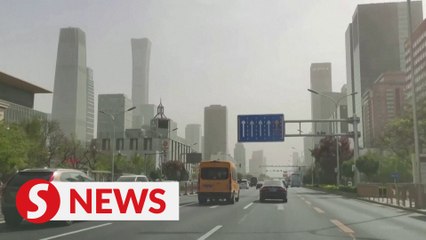 Beijing hit by barrage of sandstorms