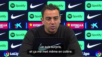 28e j. - Xavi : "La Liga la plus facile ces dernières années ? Ça me met même en colère"