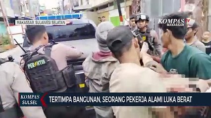 Tertimpa Bangunan, Seorang Pekerja Alami Luka Berat