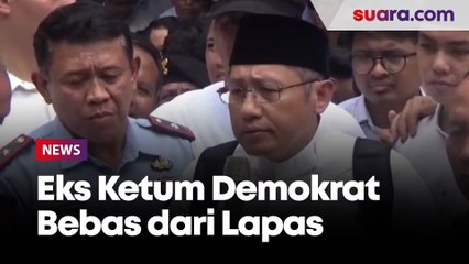 Anas Urbaningrum Usai Bebas dari Penjara: Kalau Ada yang Berpikir Saya Mati Membusuk Itu Tak Terjadi