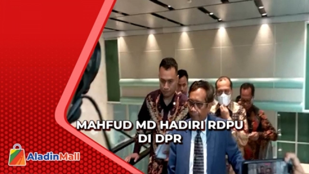 Hadiri Rdpu Dengan Komisi Iii Mahfud Md Kembali Jelaskan Transaksi