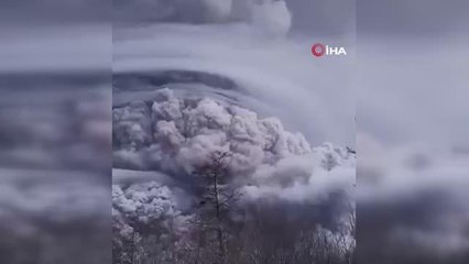 Rusya'daki yanardağ patlaması nedeniyle son 60 yılın en büyük kül istilası yaşandı