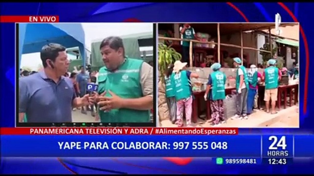 Piura: ADRA Perú y Panamericana siguen "alimentando esperanzas"