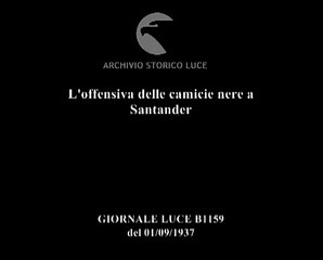 Ofensiva de las tropas fascistas italianas en la toma de Santander durante la Guerra Civil