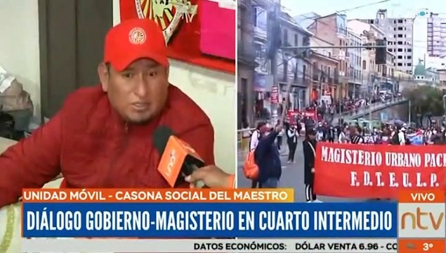 Maestros: “Estamos con sabor a nada, es el mismo documento que presentó semanas atrás”