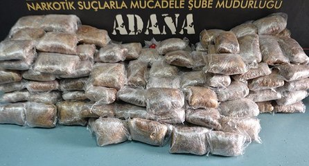 Yolcusuz otobüsten 100 kilo esrar çıktı