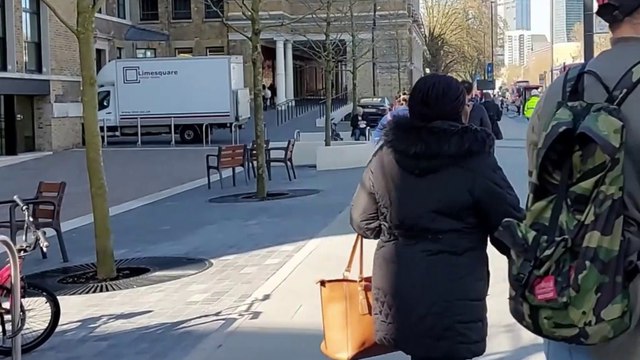 Junior doctors striking outside The Royal London Hospital in Whitechapel.