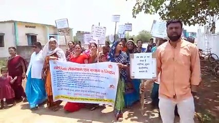 देखो ... Bhilai भीषण गर्मी में स्वास्थ्य कर्मी क्यों आ गए सड़क पर,