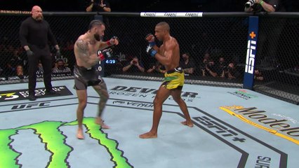 Featherweight Edson BARBOZA B-roll ahead of QUARANTILLO UFC fight