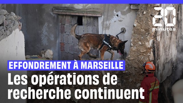 Effondrement à Marseille : les recherches se poursuivent
