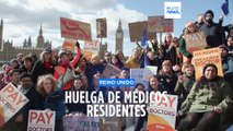 Reino Unido | Huelga de los médicos residentes para pedir un aumento salarial del 35 %
