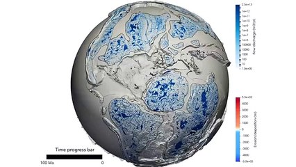 Vídeo mostra como a Terra evoluiu nos últimos 100 milhões de anos