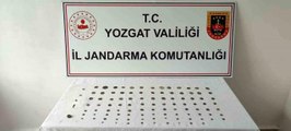 Yozgat'ta tarihi eser operasyonunda 100 sikke ele geçirildi