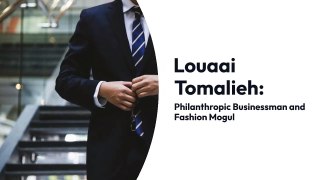 The Future of Business and Philanthropy: Insights from Louaai Tomalieh