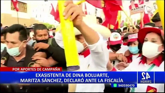 Maritza Sánchez ratifica aportes de Henry Shimabukuro a campaña de Perú Libre