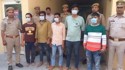 गाजियाबाद: नकली नोट का काला कारोबार करने वाले पाँच शातिर ठग गिरफ्तार