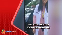 Viral, Wanita Berjas Dokter Cekcok hingga Buka Paksa Mobil Wanita di Medan