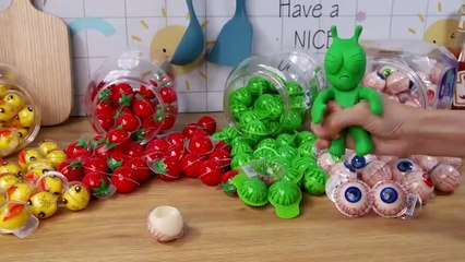 Magic Cube Challenge _ Green Alien Pea Pea - Cartoon for kids