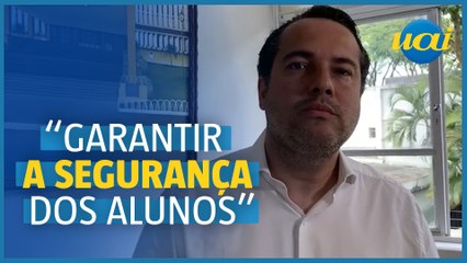 Vice prefeito garante reforço na segurança de escolas