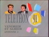 Antenne 2 - 2 Décembre 1991 - Coming-next, pubs,bande annonce (Habillage antenne Année Mozart)