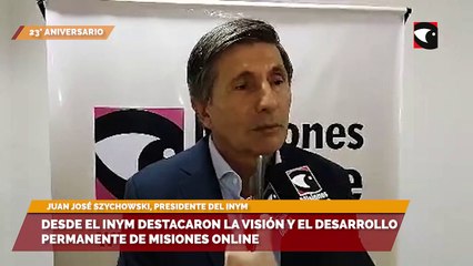 Download Video: Aniversario de Misiones Online | Desde el INYM destacaron la visión, la consolidada trayectoria y el desarrollo permanente del grupo periodístico