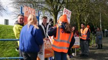 The junior doctors strike at Royal Preston Hospital