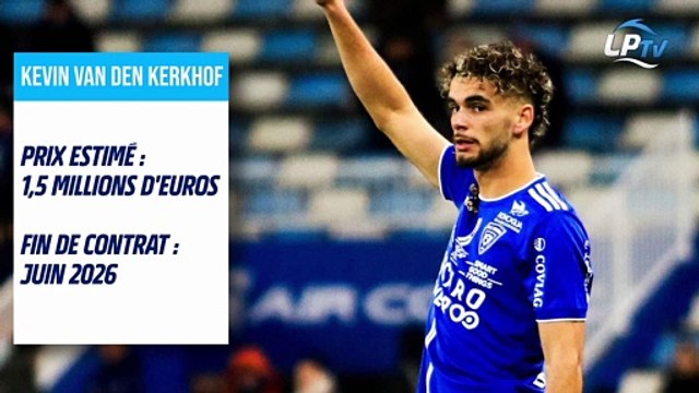 Mercato OM : la fiche transfert de Van Den Kerkhof (Bastia)