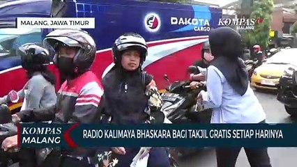 Konsisten Tiap Tahun, Radio Kalimaya Bhaskara Berbagi Takjil Gratis di Bulan Ramadan