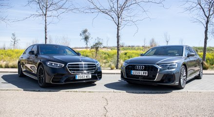 Audi A8-Mercedes Clase S