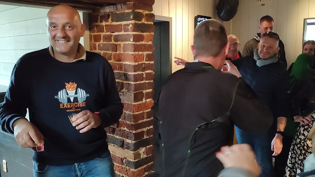 Jogging de la Principauté de Chimay: le café des touristes