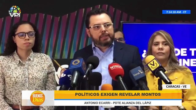 Políticos exigen que se revelen montos económicos de la 'trama de corrupción' en Venezuela