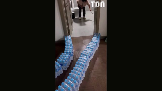 Elle fait sortir une souris de chez elle avec une technique hilarante