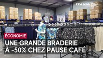 Vente exceptionnelle des vêtements Pause Café
