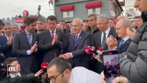 Millet İttifakı'nın Cumhurbaşkanı Adayı Kılıçdaroğlu Çanakkale'de sokak köpeğini sevdi