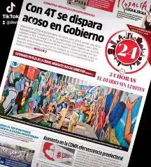 24 Horas En 2019, primer año de la 4T, se registraron 274 quejas por acoso, en 2021 hubo 321