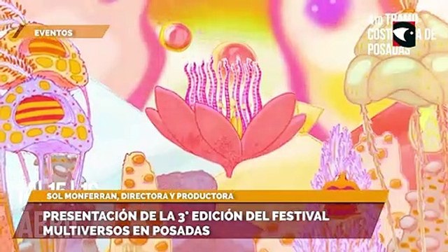 Presentación de la 3° edición del festival multiversos en Posadas