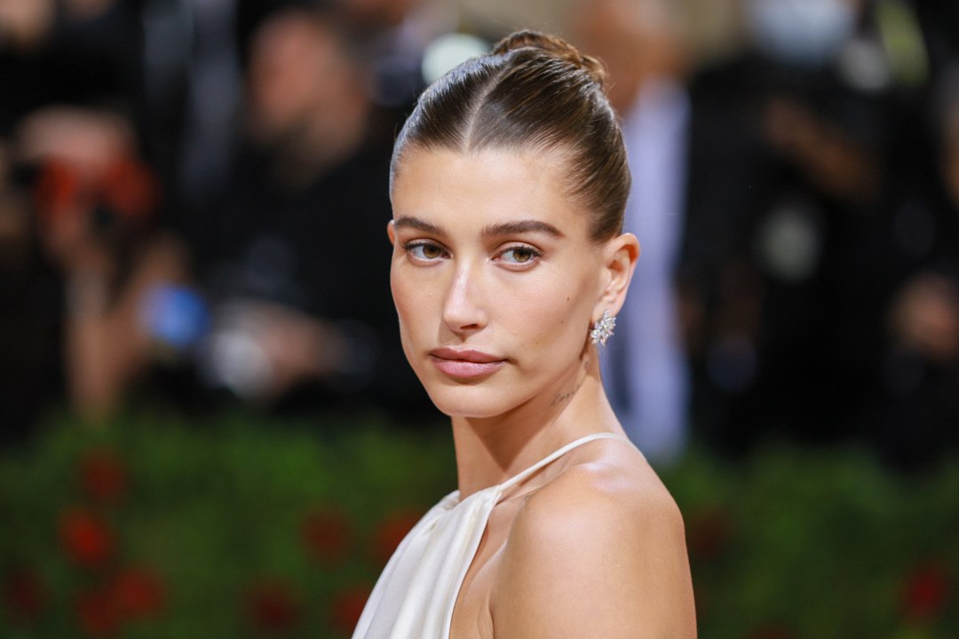 Hailey Bieber Layered an Itty-Bitty Zip-Up Top Over the Tiniest String Bikini