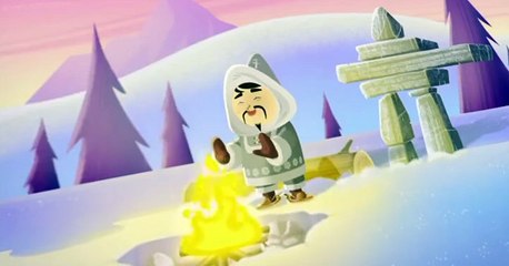 Justin Time Justin Time S02 E013 – Atuk’s Inukshuk /  Tulip Trouble