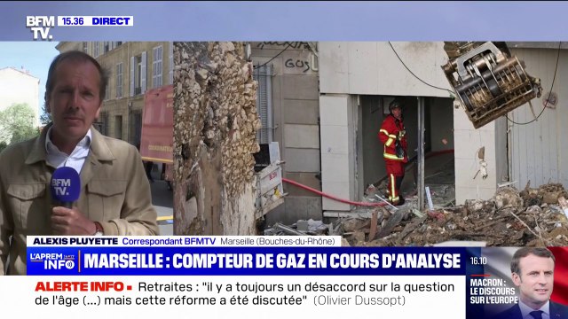 Immeubles effondrés à Marseille: un compteur de gaz en cours d'analyse